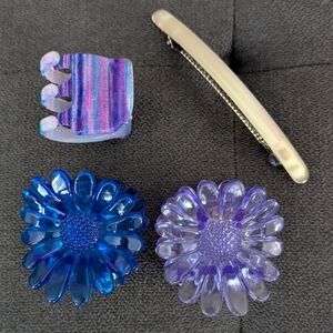 Fun Vintage Hair Clip Set